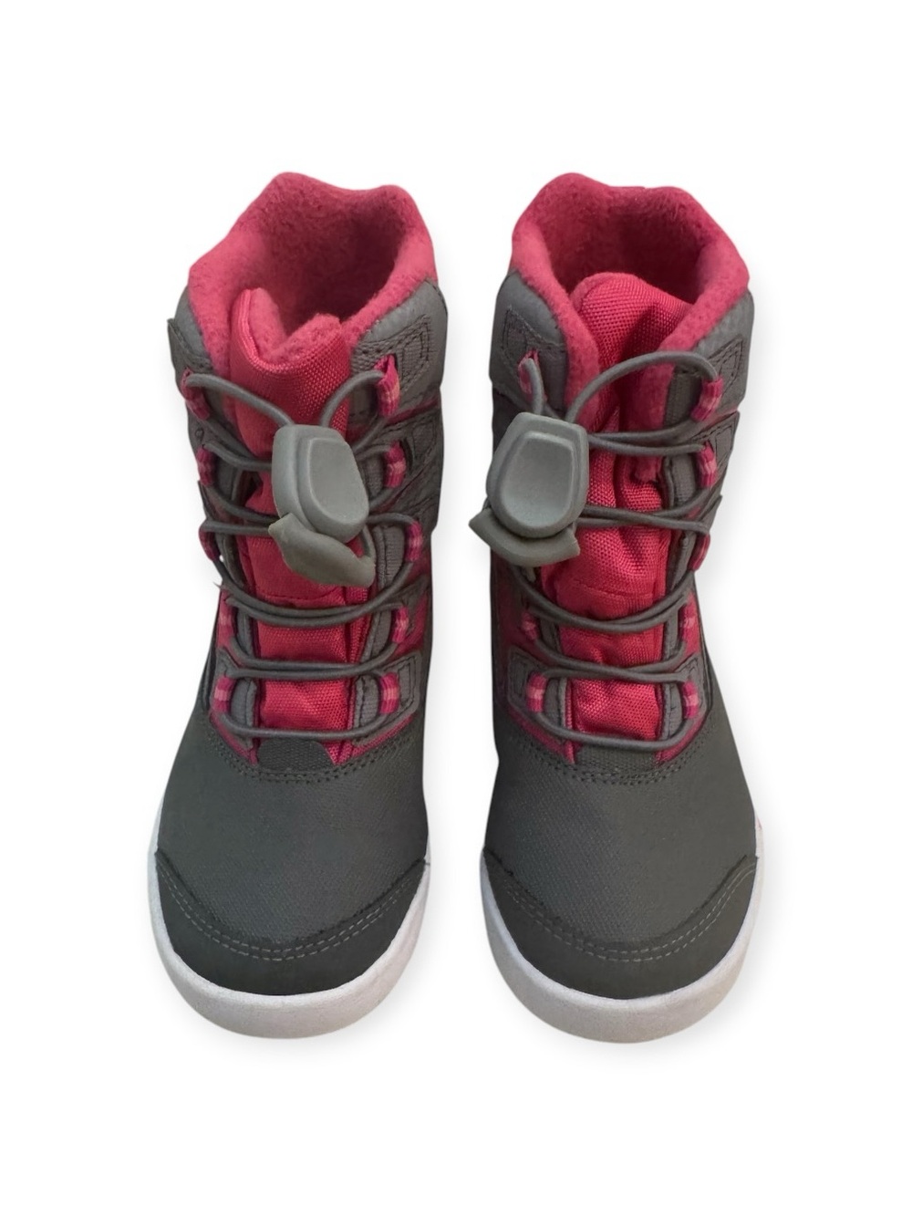 Merrell Snow Bank 3.0 Waterproof Insulated Snow Boots Toddler 10 Grey Pink